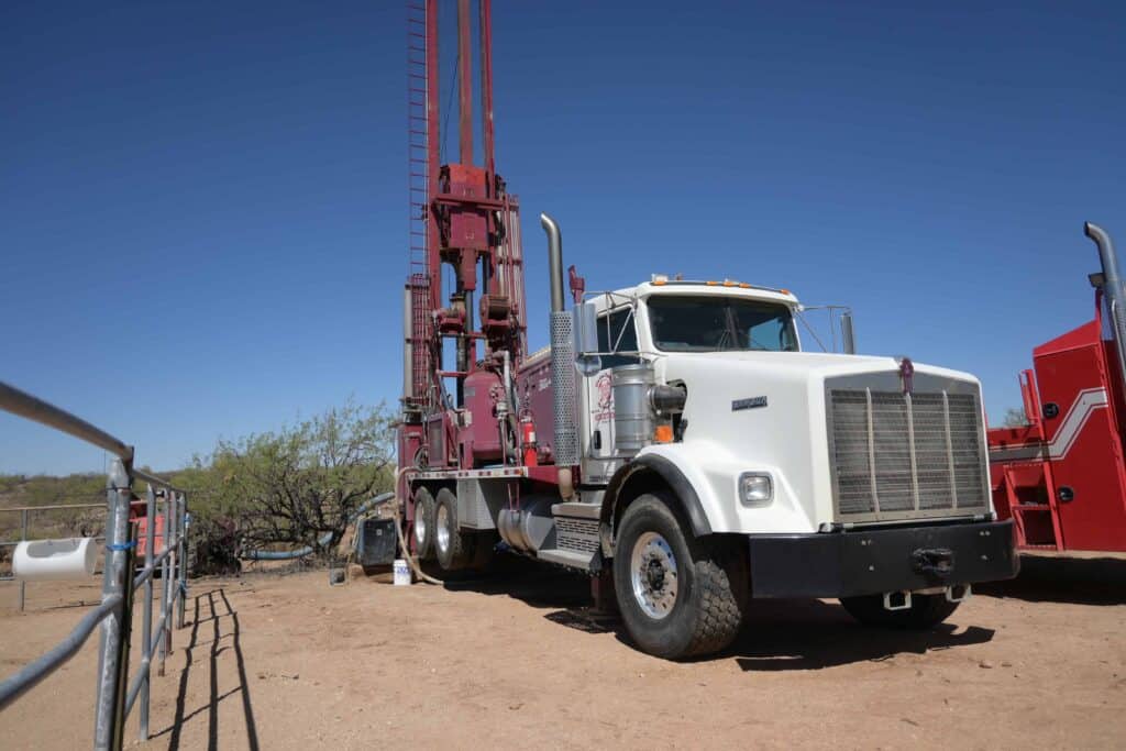 600-Foot Well Drilled in Congress, AZ